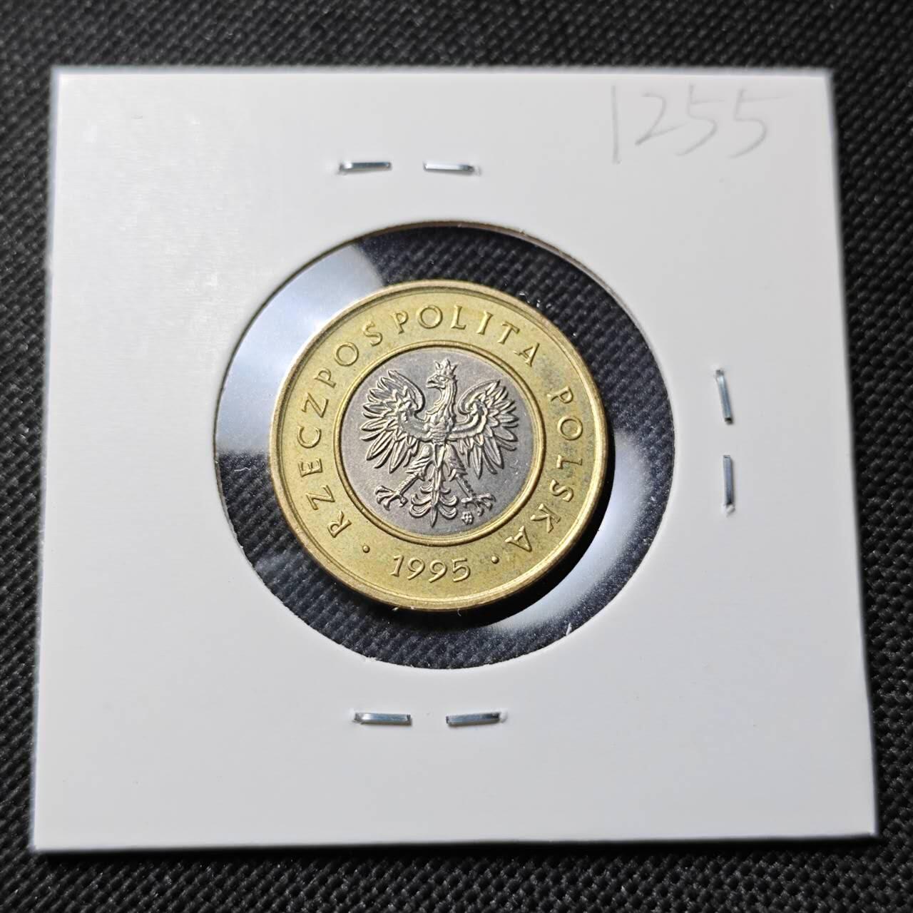 KK钱币收藏小铺  第412期 2月预留时间 周末发货 2995波兰2兹罗提 好品