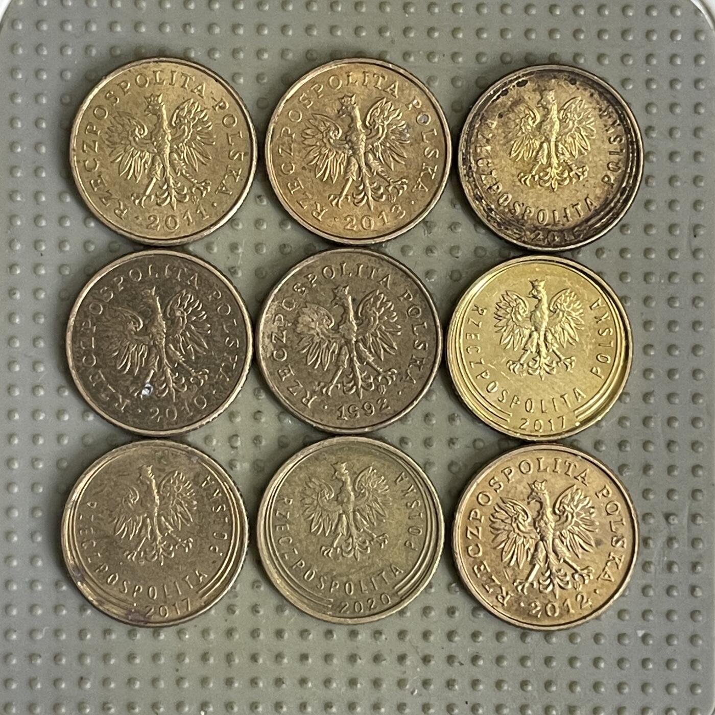 2026年第41场各国散币拍卖（总第191场） 波兰1格罗申9枚