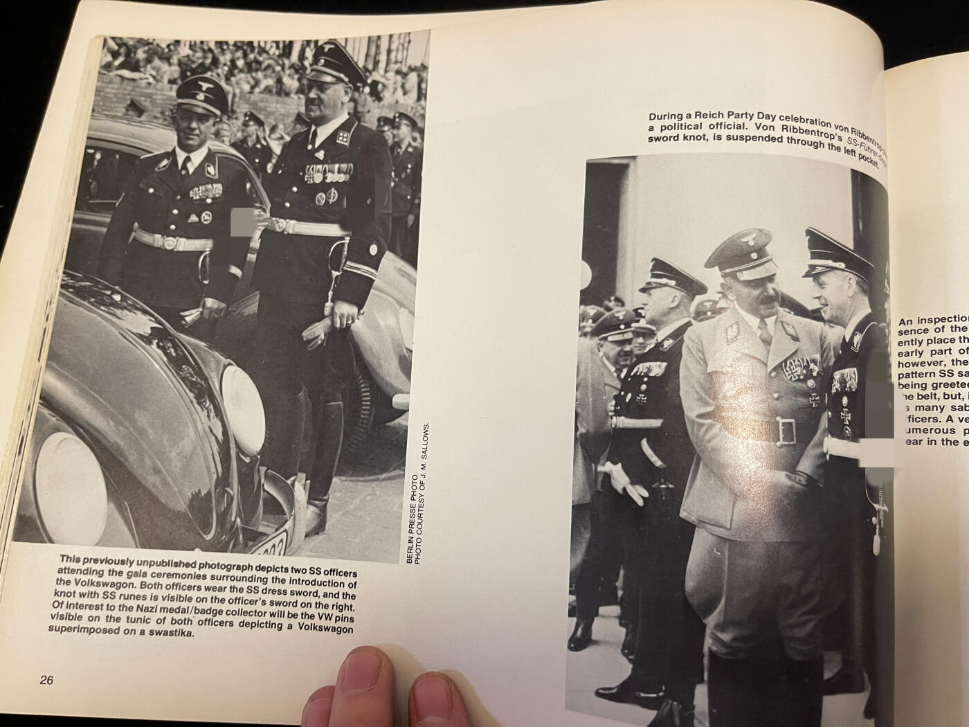 专场 德国二战时期刀剑佩戴图册 64页 很多少见组织佩刀实带图片