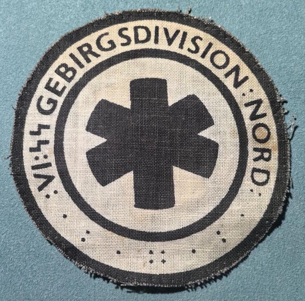 盛世勋华——号角文化勋章邮票专场拍卖第311期 德国（1939）武装党卫军第6山地师“北方”布质臂章 极为少见 贵重藏品 真假自辨