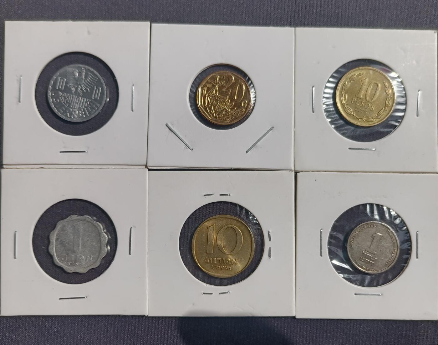 【游宝包邮场】马年第17期 精品单钞场 周日截拍 好品硬币 6枚