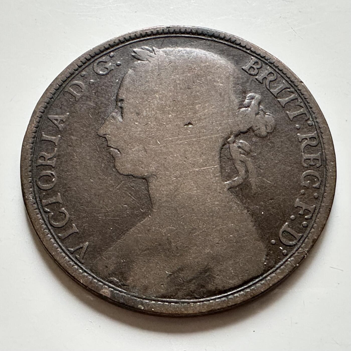 🌹外币初藏🌹🐯2026年第35场   每周二四六晚8️⃣点 接代拍 英国1891年一便士