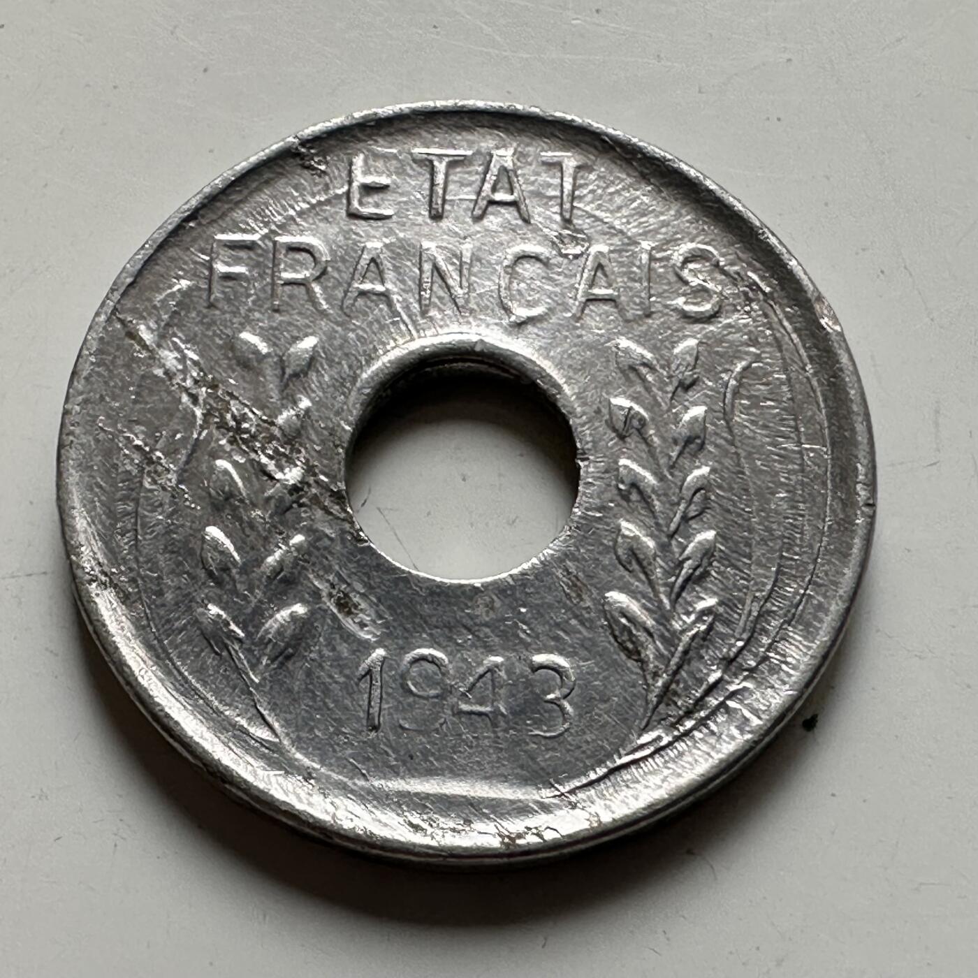 🌹外币初藏🌹🐯2026年第35场   每周二四六晚8️⃣点 接代拍 法属印度支那1943年1分