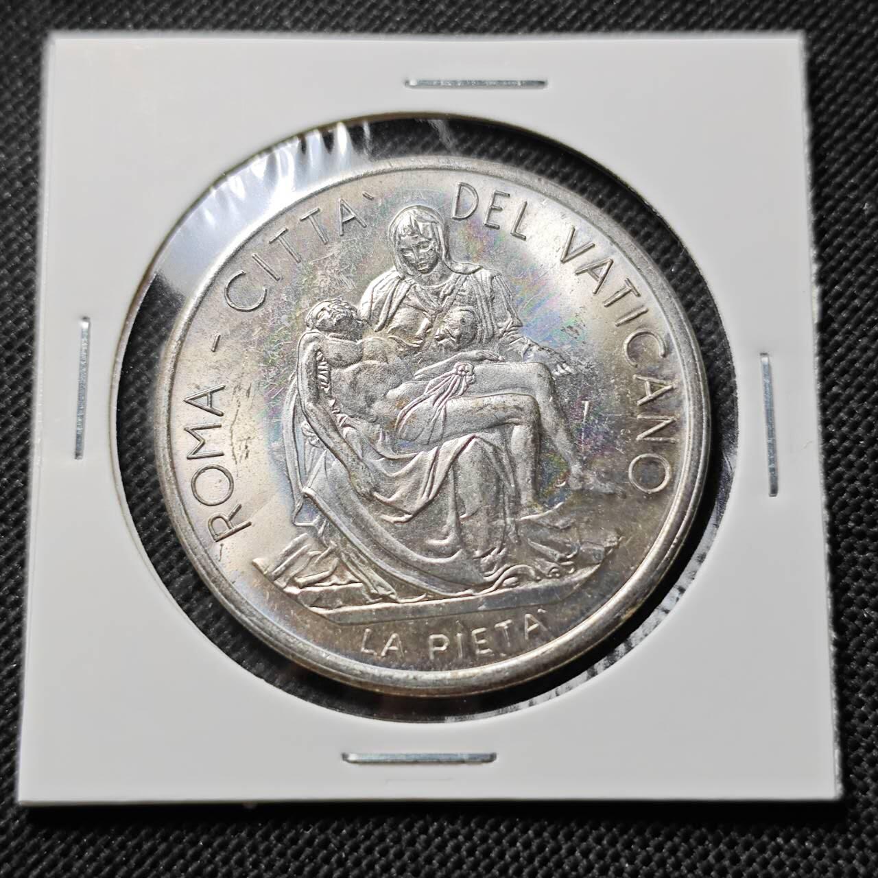 KK钱币收藏小铺  第412期 2月预留时间 周末发货 梵蒂冈教王纪念章 