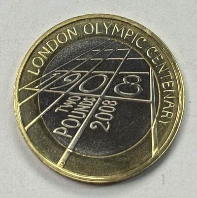 S&S Numismatic世界钱币-拍卖 第124期  - 英国2008年 伦敦奥运会百年 2英镑双色纪念币 BU