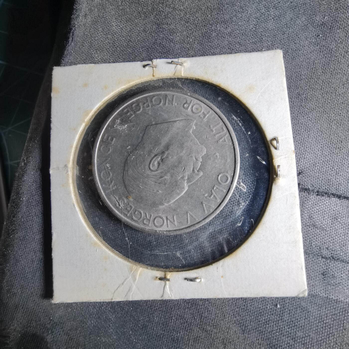 沼泽如烟--第1039场 挪威1972年5克朗