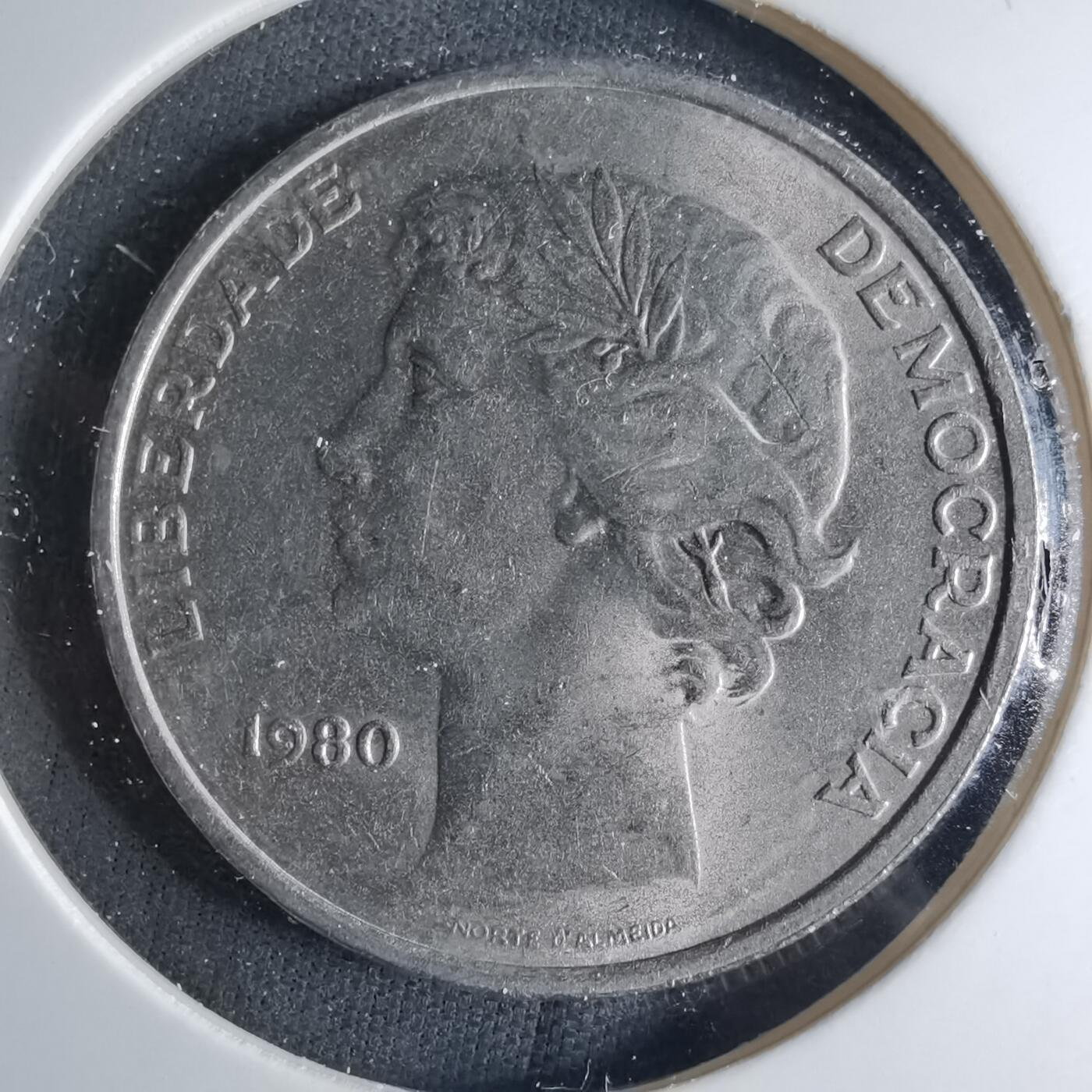 沼泽如烟--第1039场 葡萄牙1980年25埃斯库多