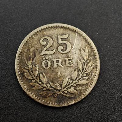【淘币小摊】实时拍第八百八十五拍   小银币场    每周一统一发货 - 瑞典1918年25欧尔银币