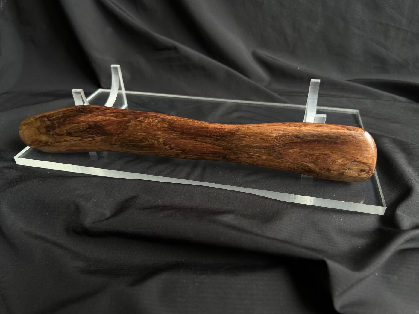 零元拍：NO.8海南黄花梨随形文玩把玩棍，尺寸约：29.5/4/3CM