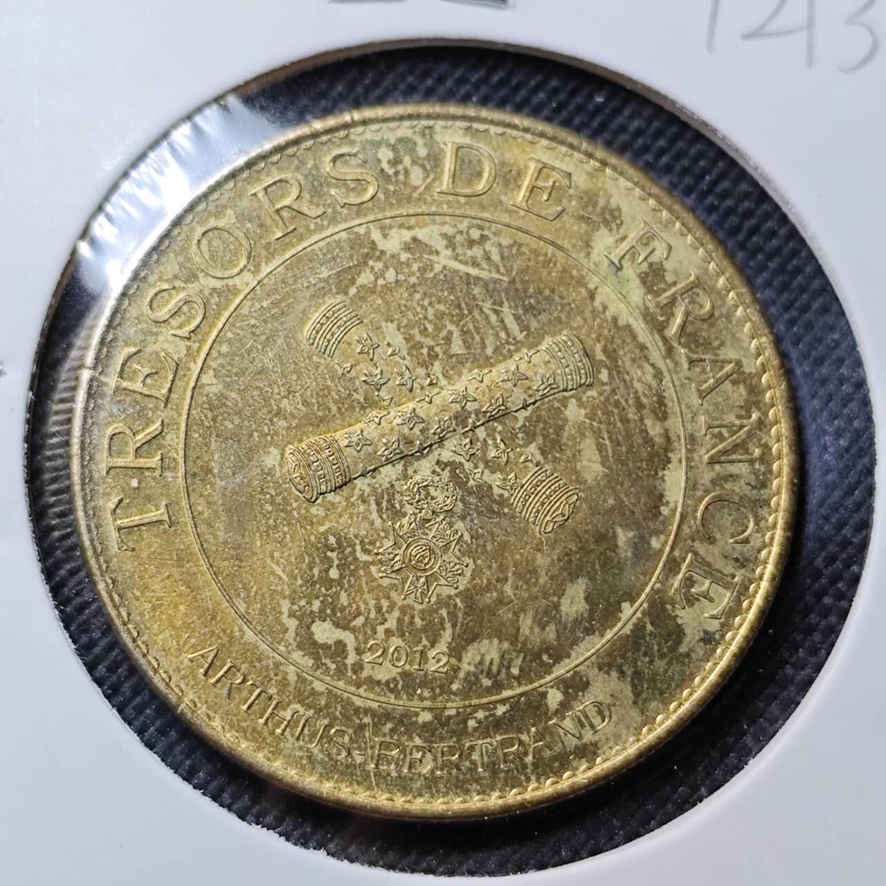 KK钱币收藏小铺  第412期 2月预留时间 周末发货  法国巴黎造币厂纪念章