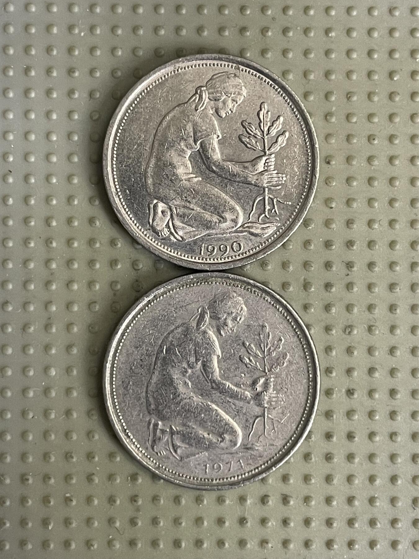 2026年第41场各国散币拍卖（总第191场） 德国50芬尼2枚