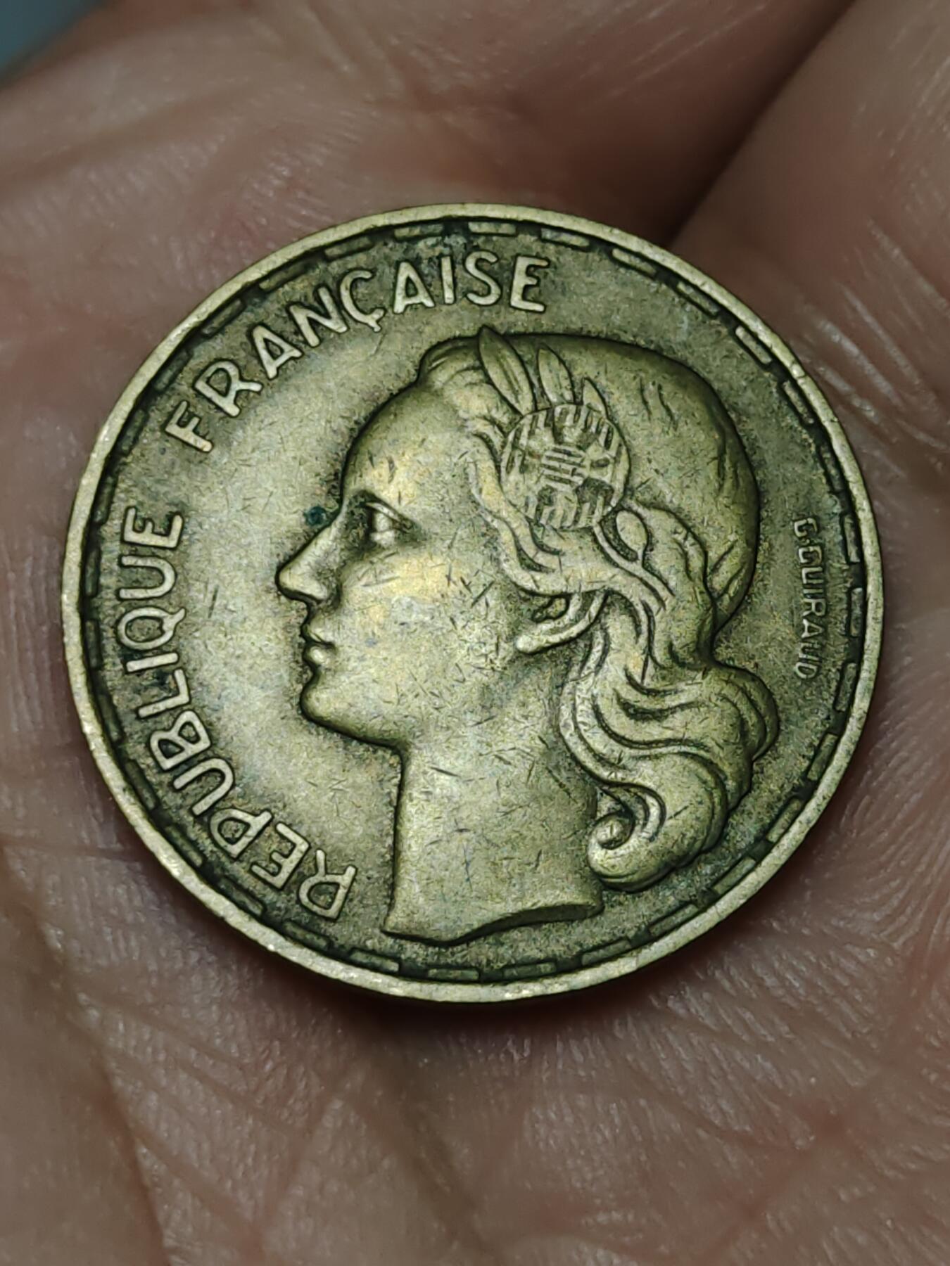 2026年第三十九场(总第二百零八场）外国好品散币场(免佣金) 法兰西第四共和国1951年50法郎