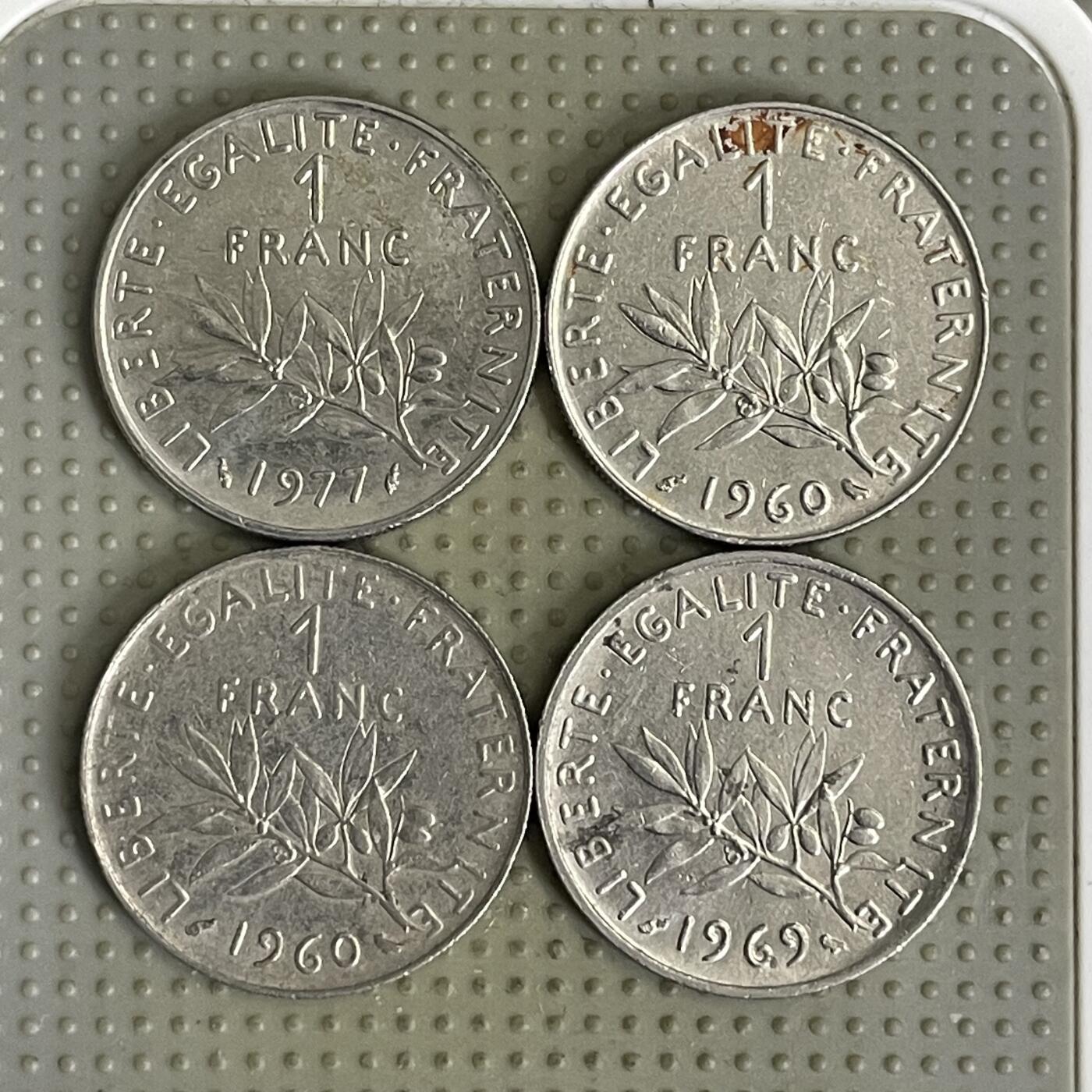 2026年第41场各国散币拍卖（总第191场） 法国1法郎4枚