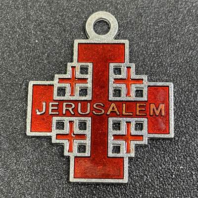 西秦中古拍卖第八十二期  - 耶路撒冷圣墓十字纪念章