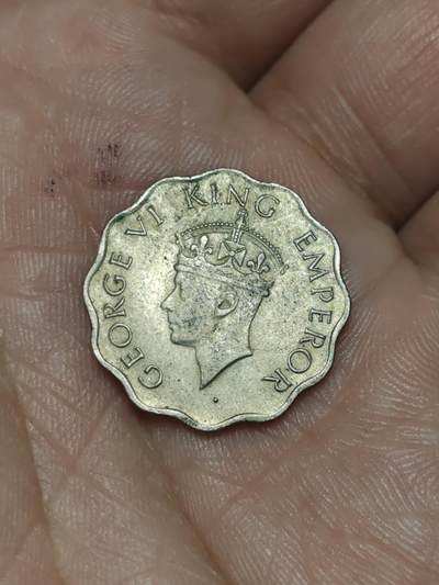 2026年第三十九场(总第二百零八场）外国好品散币场(免佣金) - 英属印度1946年1安娜(乔治六世时期第五版，首发年，c版加尔各答造)