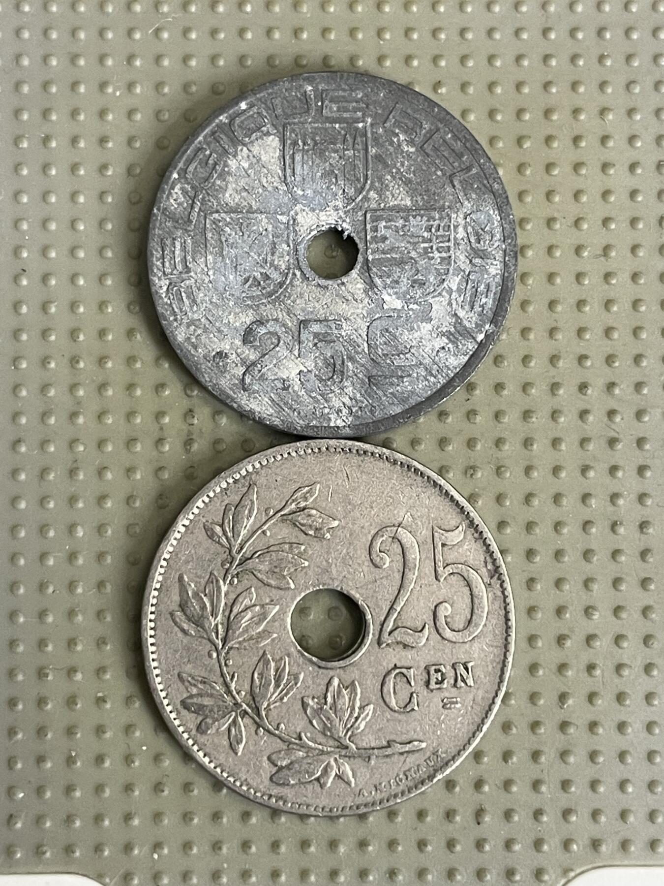 2026年第41场各国散币拍卖（总第191场） 比利时25分2枚