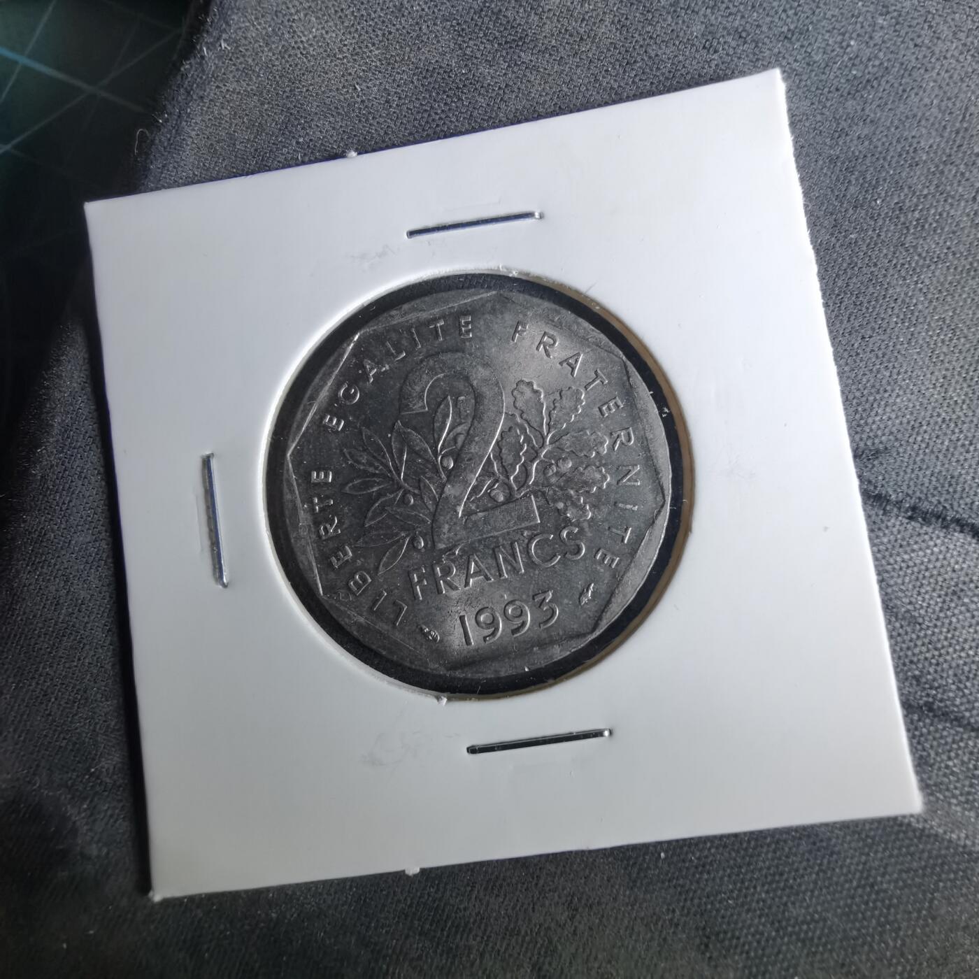 沼泽如烟--第1039场 法国1993年2法郎