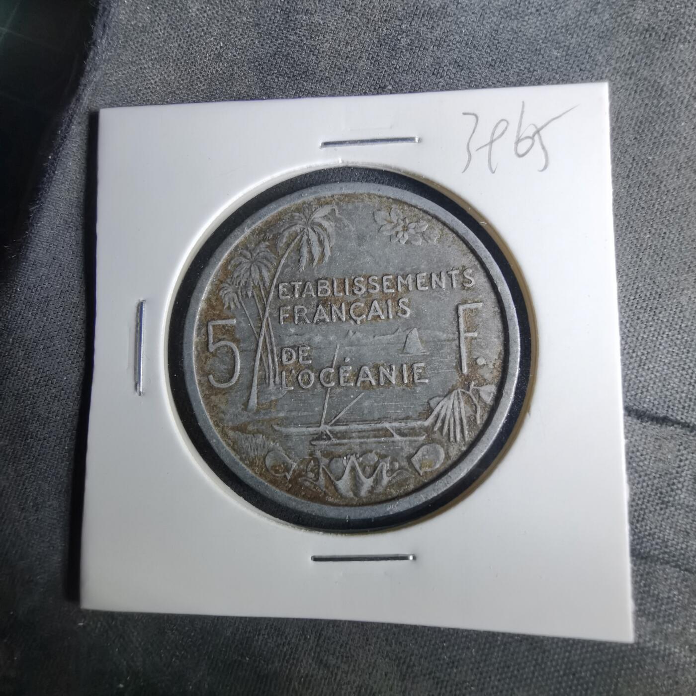 沼泽如烟--第1039场 大叔大洋洲1952年5法郎