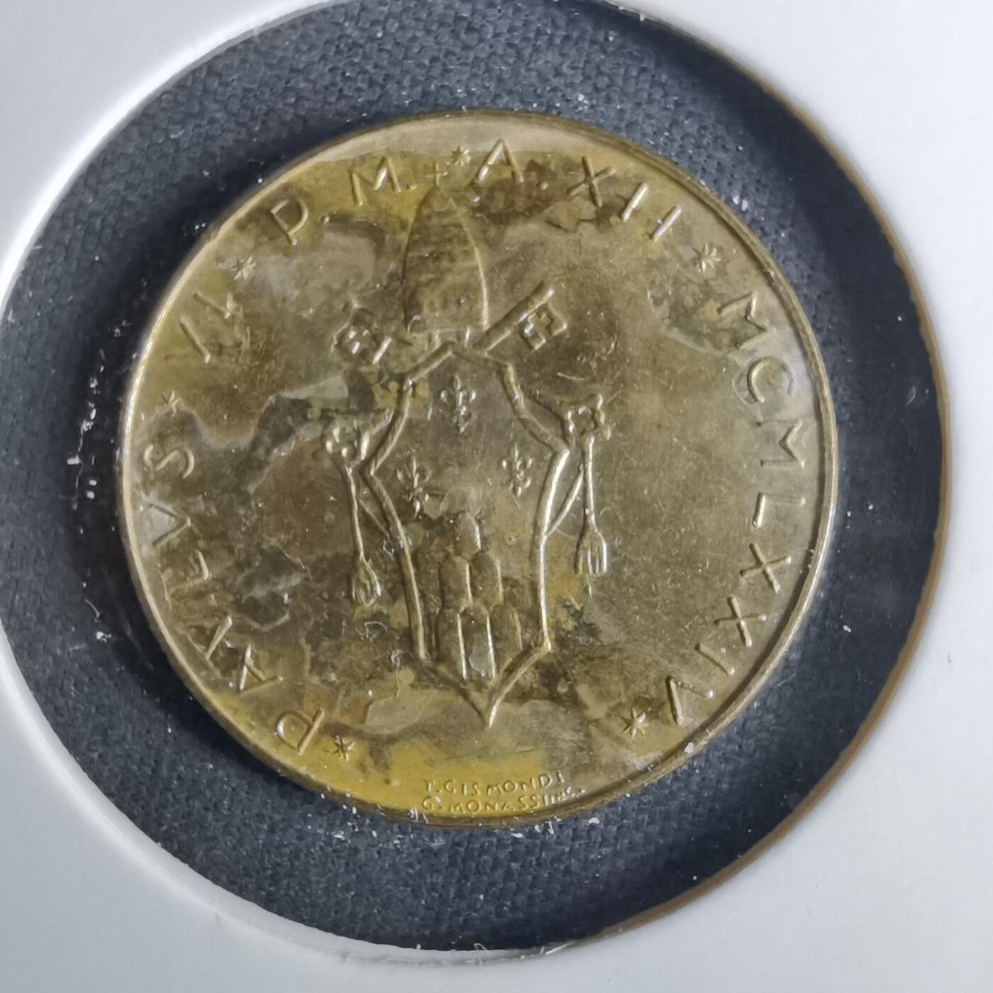 沼泽如烟--第1039场 梵蒂冈20里拉