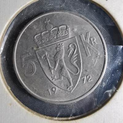 沼泽如烟--第1039场 - 挪威1972年5克朗