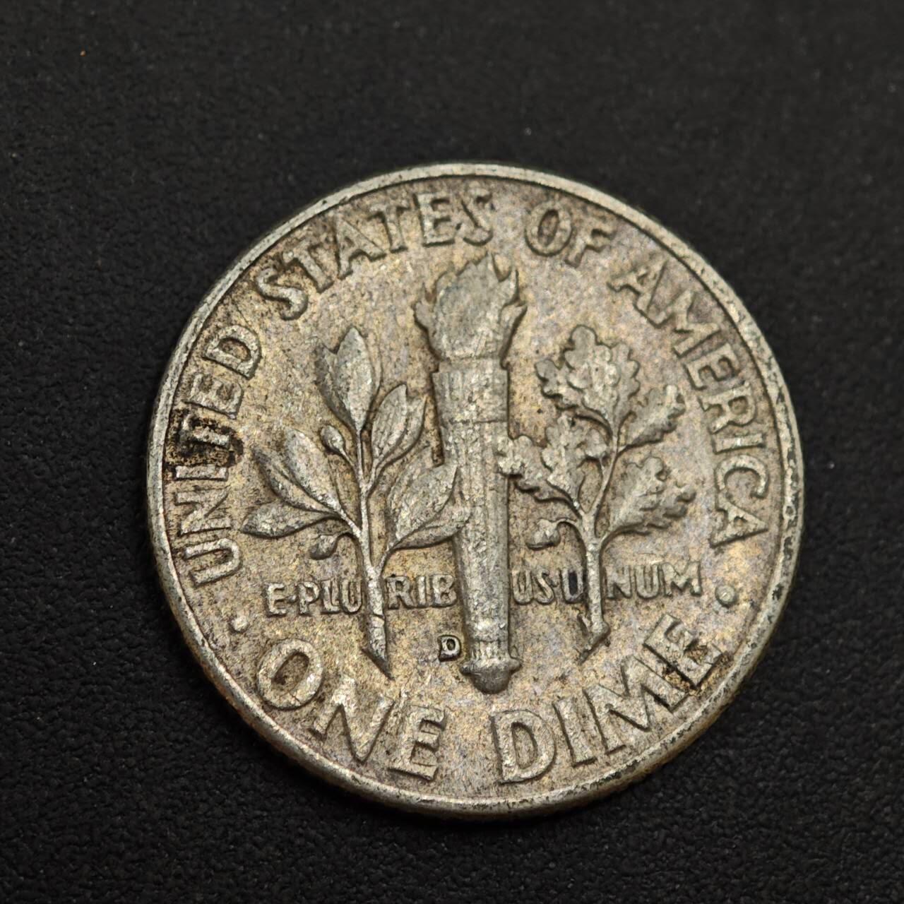 【淘币小摊】实时拍第八百八十五拍   小银币场    每周一统一发货 美国1961年罗斯福10分银币