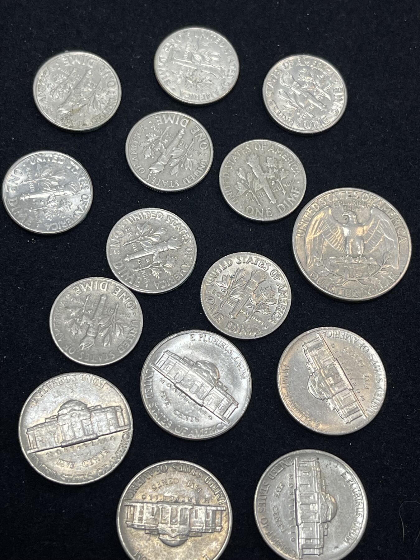 限时免佣！春季钱币邮票杂项专场拍卖-第二期 美元硬币一组 15枚