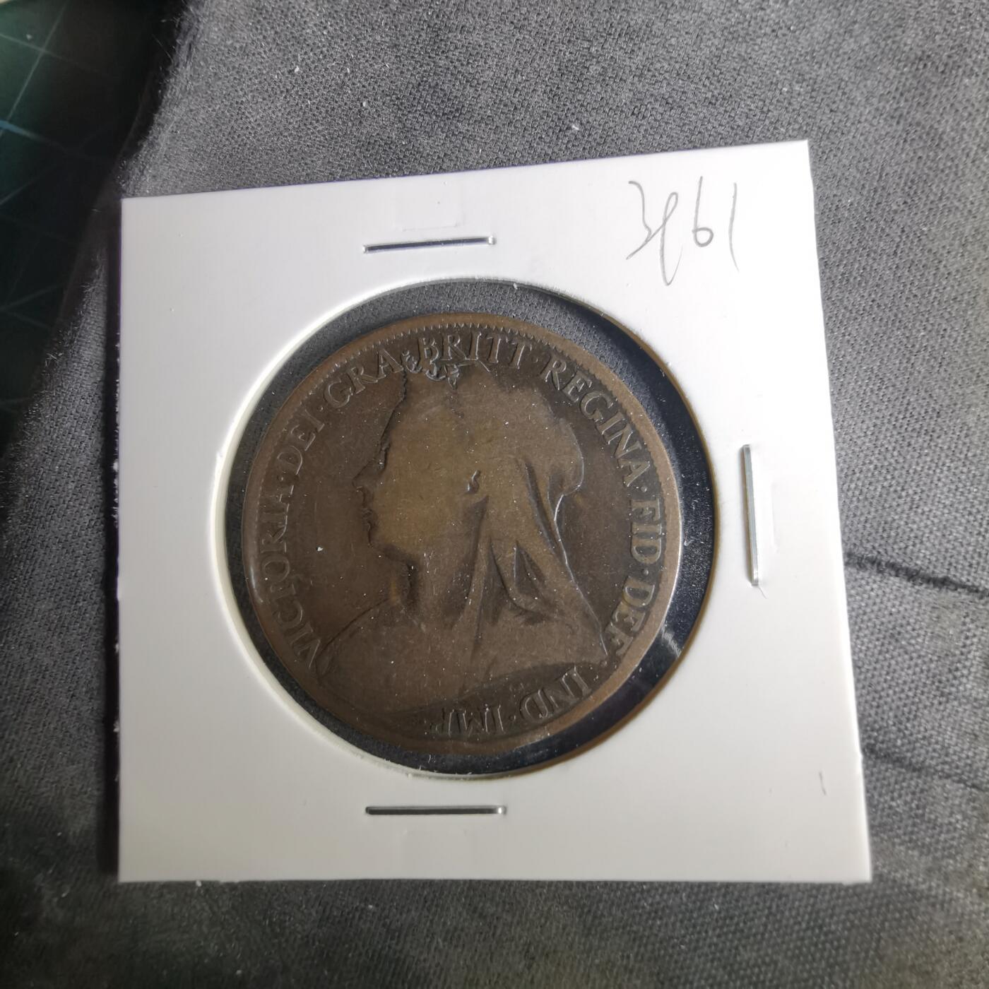 沼泽如烟--第1039场 英国1897年1便士