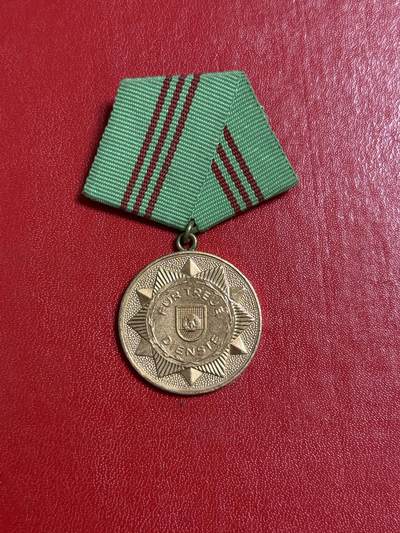 韵星假日军品类拍卖第50期 - 民主德国铜级内务部武装力量忠诚服务奖章