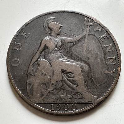 🌹外币初藏🌹🐯2026年第35场   每周二四六晚8️⃣点 接代拍 - 英国1900年一便士