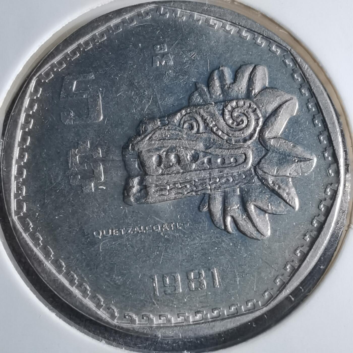 沼泽如烟--第1040场 墨西哥1981年5比索