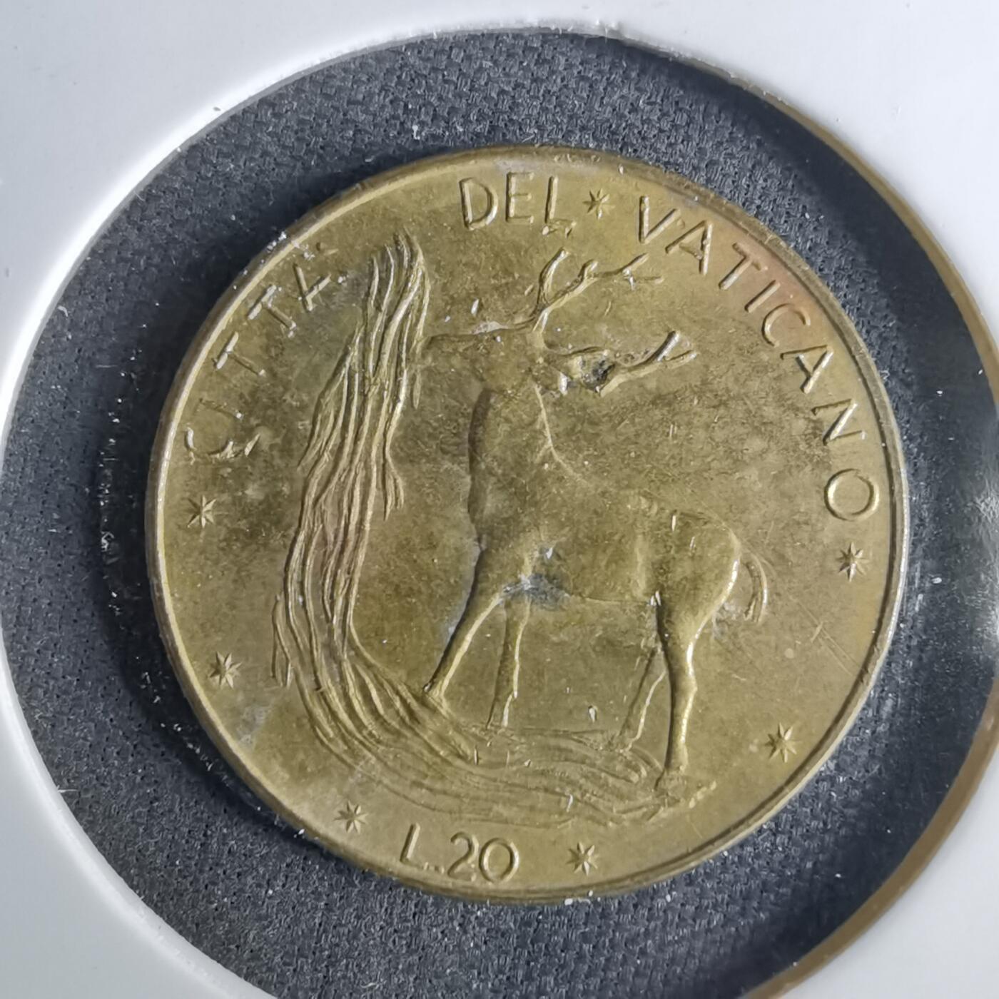 沼泽如烟--第1039场 梵蒂冈20里拉