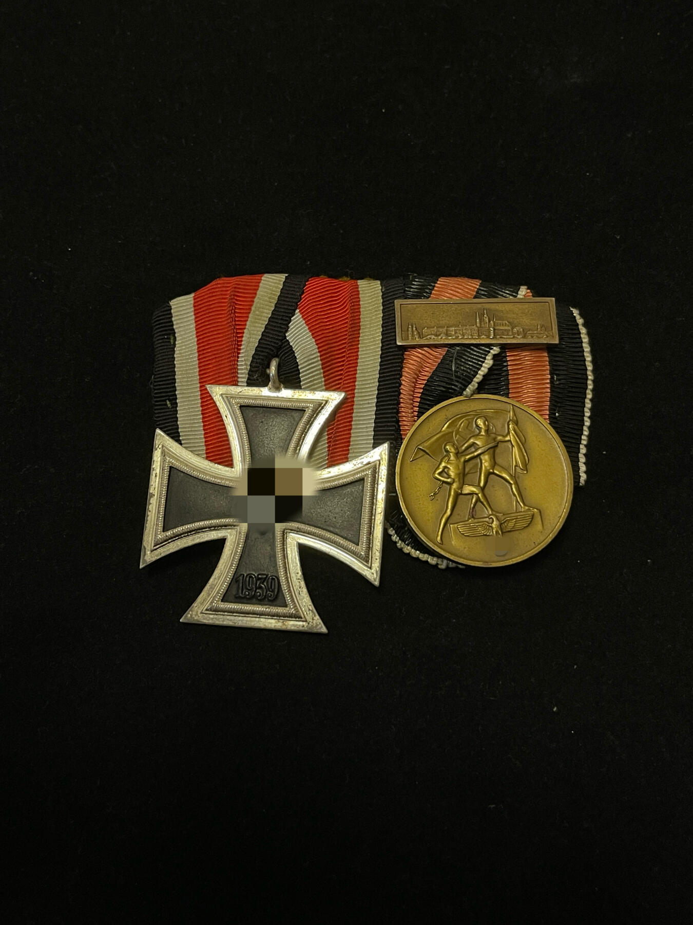 专场 徳三白油二铁苏台德回归礼服挂带布拉格勋饰条