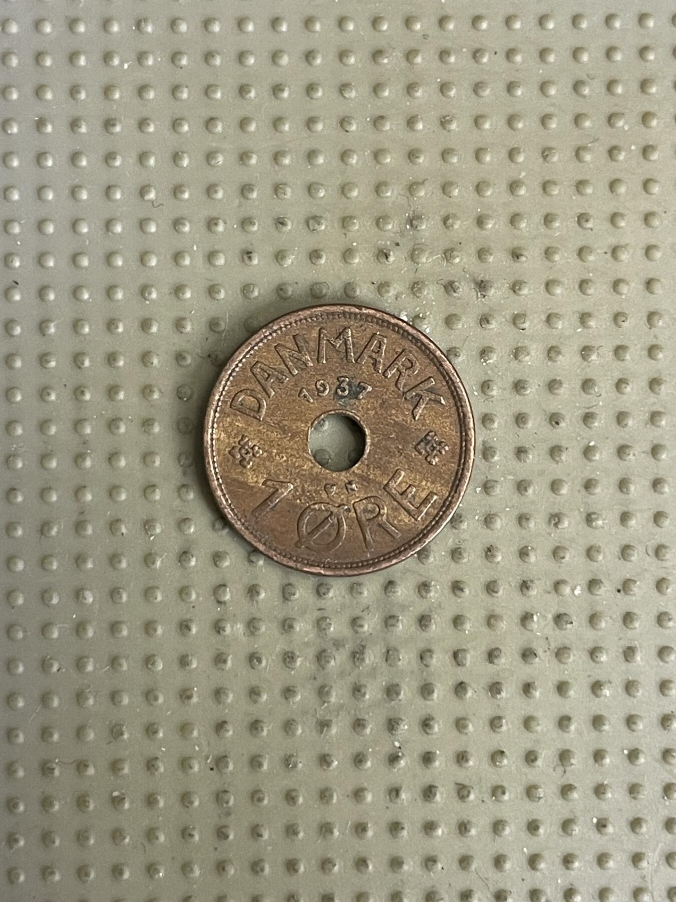 2026年第41场各国散币拍卖（总第191场） 丹麦1937年1欧尔