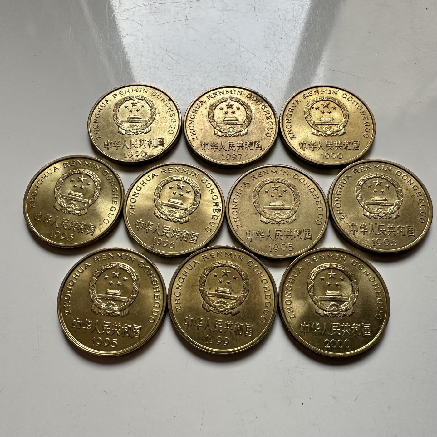 🌹外币初藏🌹🐯2026年第35场   每周二四六晚8️⃣点 接代拍 好品荷花5角一组10枚 b