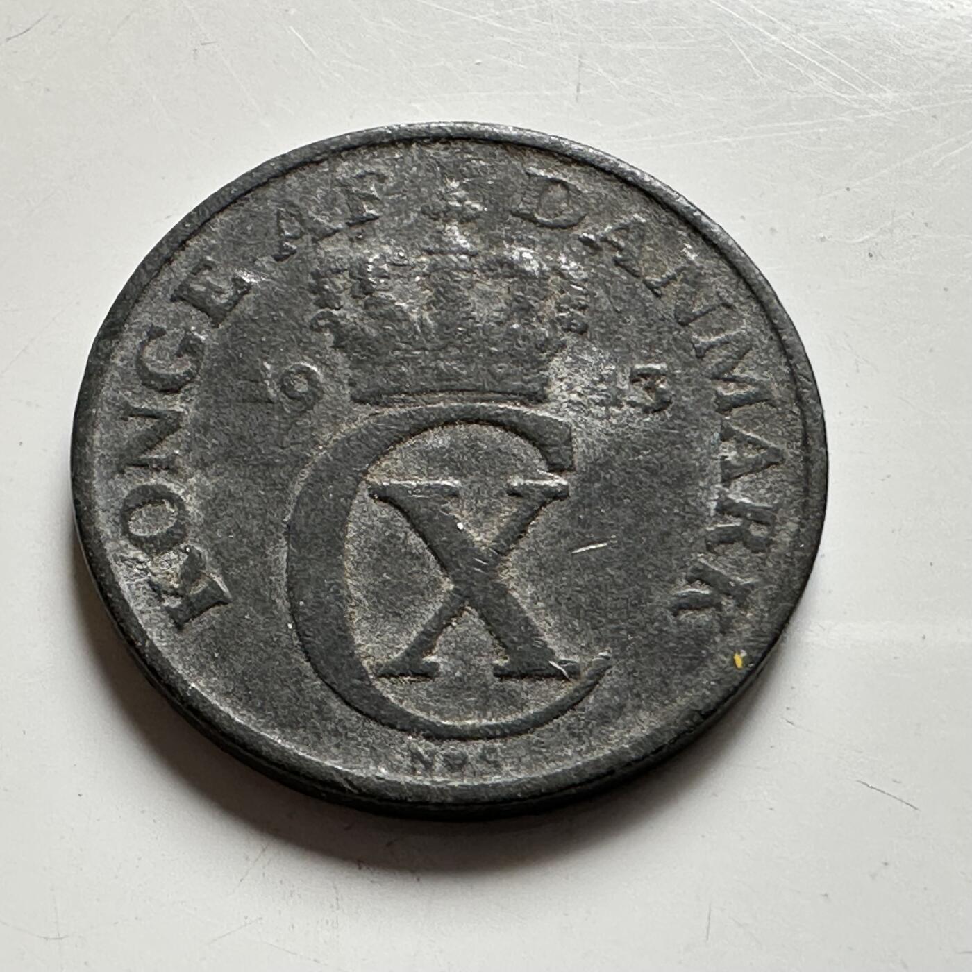 🌹外币初藏🌹🐯2026年第35场   每周二四六晚8️⃣点 接代拍 德占丹麦1943年1欧尔 锌币 a