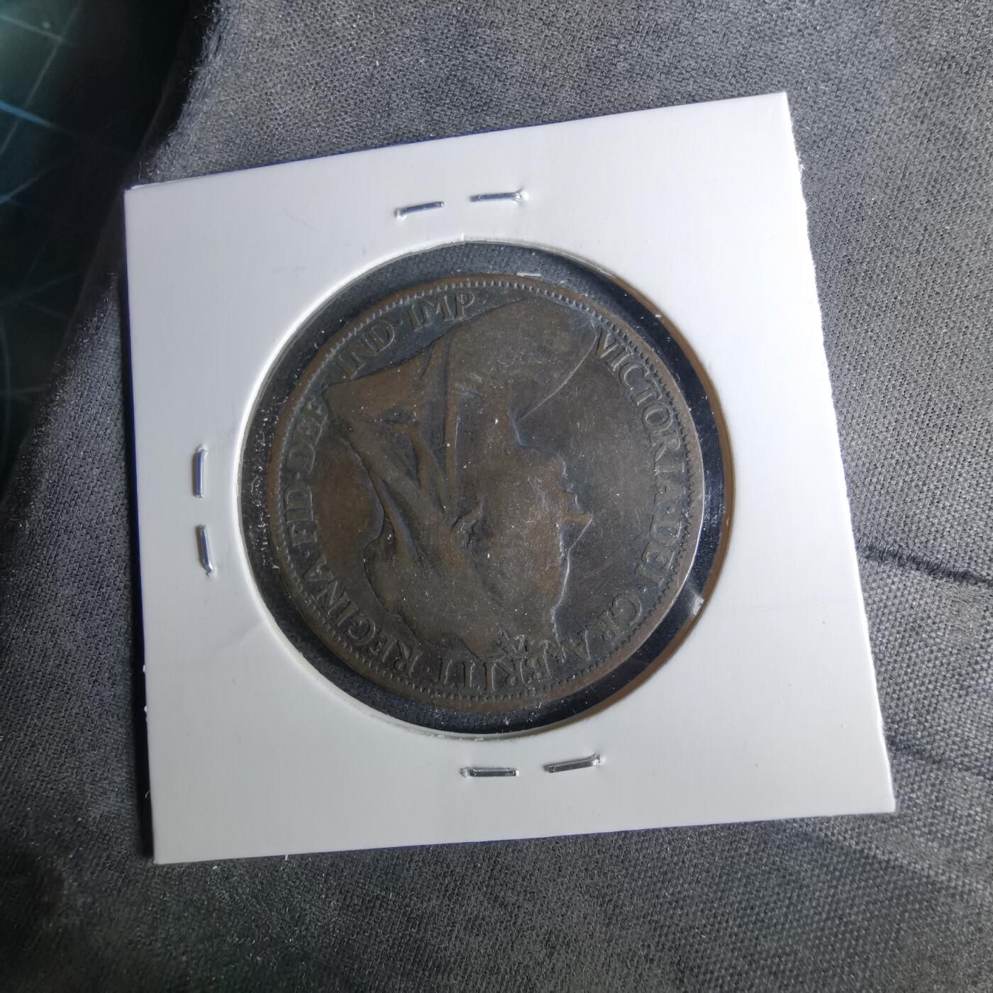 沼泽如烟--第1039场 英国1900年1便士