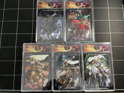 欢迎送拍、零成本上架，释放现金流，合理分配上拍卡品 - 【幻彩一套】五虎一套  趣卡社&五虎上将