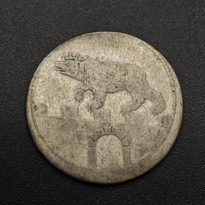 【淘币小摊】实时拍第八百八十五拍   小银币场    每周一统一发货 - 德国安哈尔特1799年1/12泰勒小熊爬墙银币