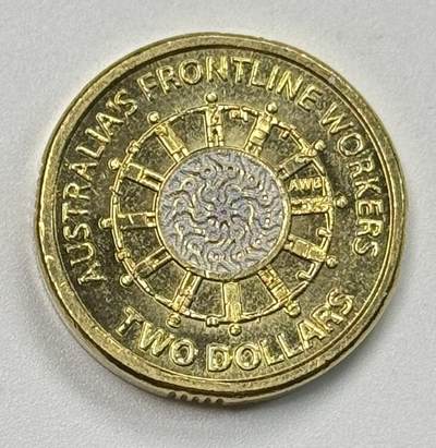 S&S Numismatic世界钱币-拍卖 第124期  - 澳大利亚2022年 一线工作者 2澳元纪念币