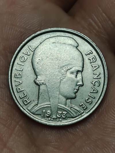 2026年第三十九场(总第二百零八场）外国好品散币场(免佣金) - 少见好品–法兰西第三共和国1933单年份5法郎(第五版)