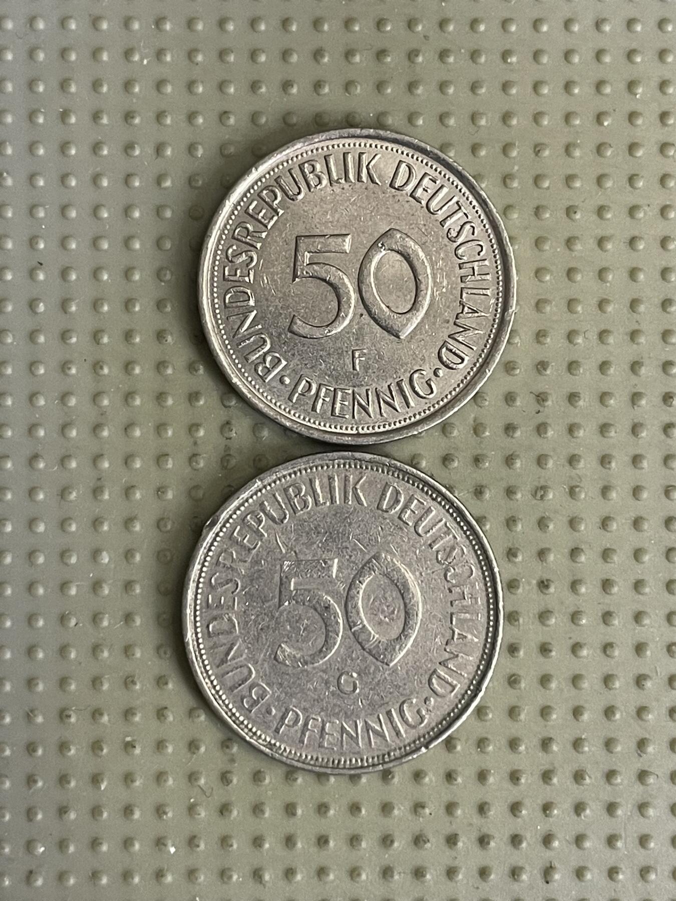 2026年第41场各国散币拍卖（总第191场） 德国50芬尼2枚