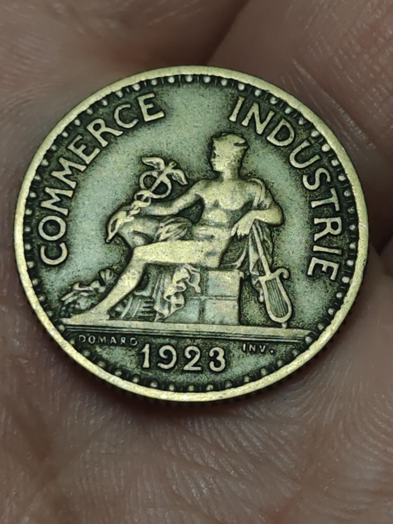 2026年第三十九场(总第二百零八场）外国好品散币场(免佣金) 法兰西第三共和国1923年1法郎(第四版)