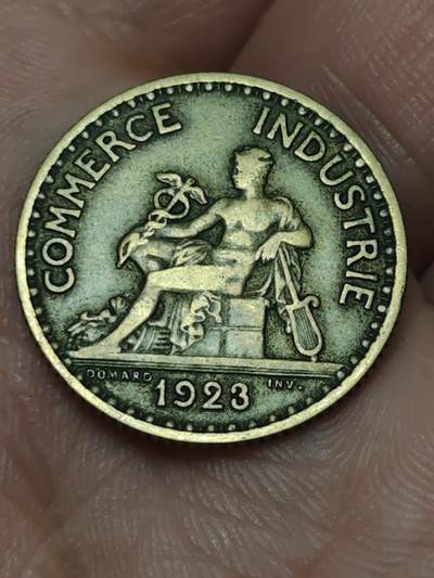 2026年第三十九场(总第二百零八场）外国好品散币场(免佣金) - 法兰西第三共和国1923年1法郎(第四版)