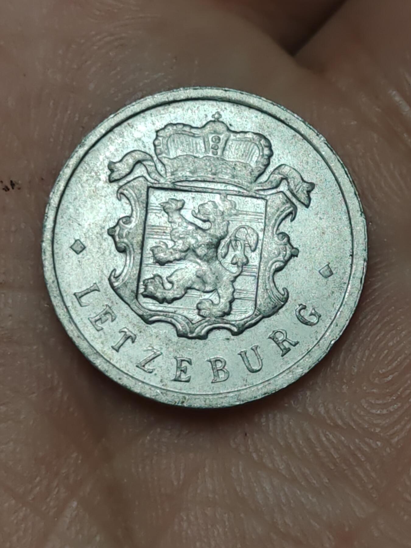 2026年第三十九场(总第二百零八场）外国好品散币场(免佣金) 卢森堡🇱🇺1954年25分(第七任大公夏洛特夫人时期，第五版首发年)