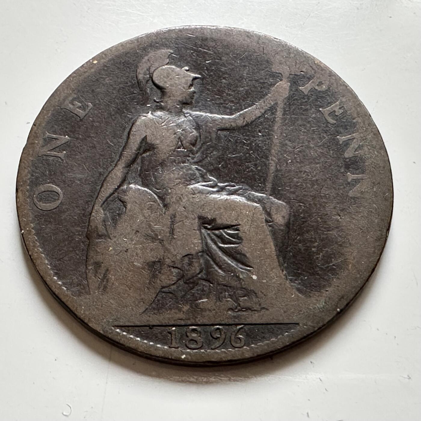 🌹外币初藏🌹🐯2026年第35场   每周二四六晚8️⃣点 接代拍 英国1896年一便士