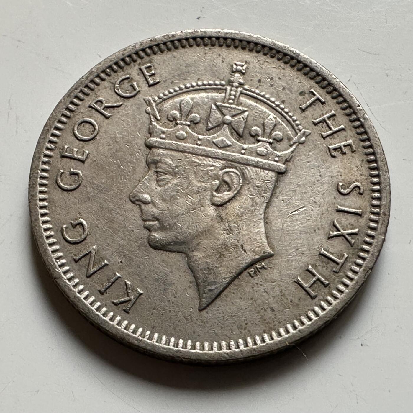 🌹外币初藏🌹🐯2026年第35场   每周二四六晚8️⃣点 接代拍 英属马来亚 1948年 乔治六世 10分 铜镍币