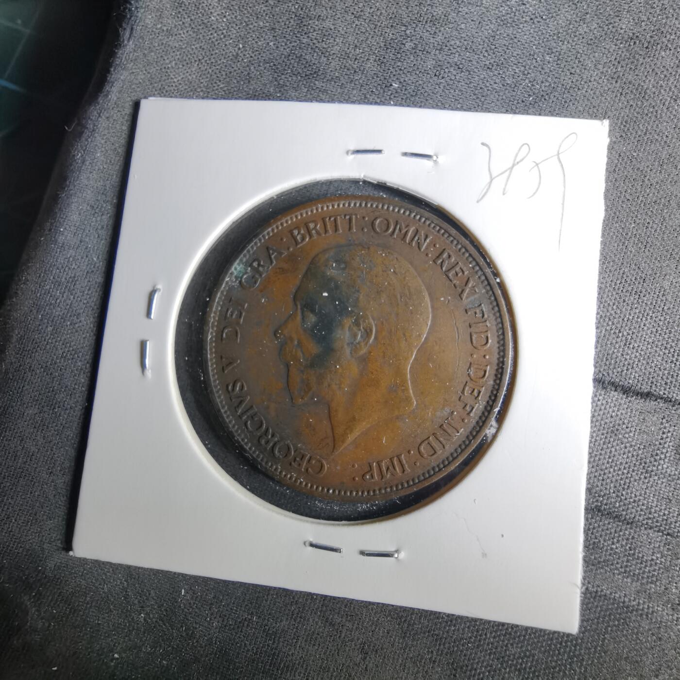 沼泽如烟--第1039场 英国1936年1便士