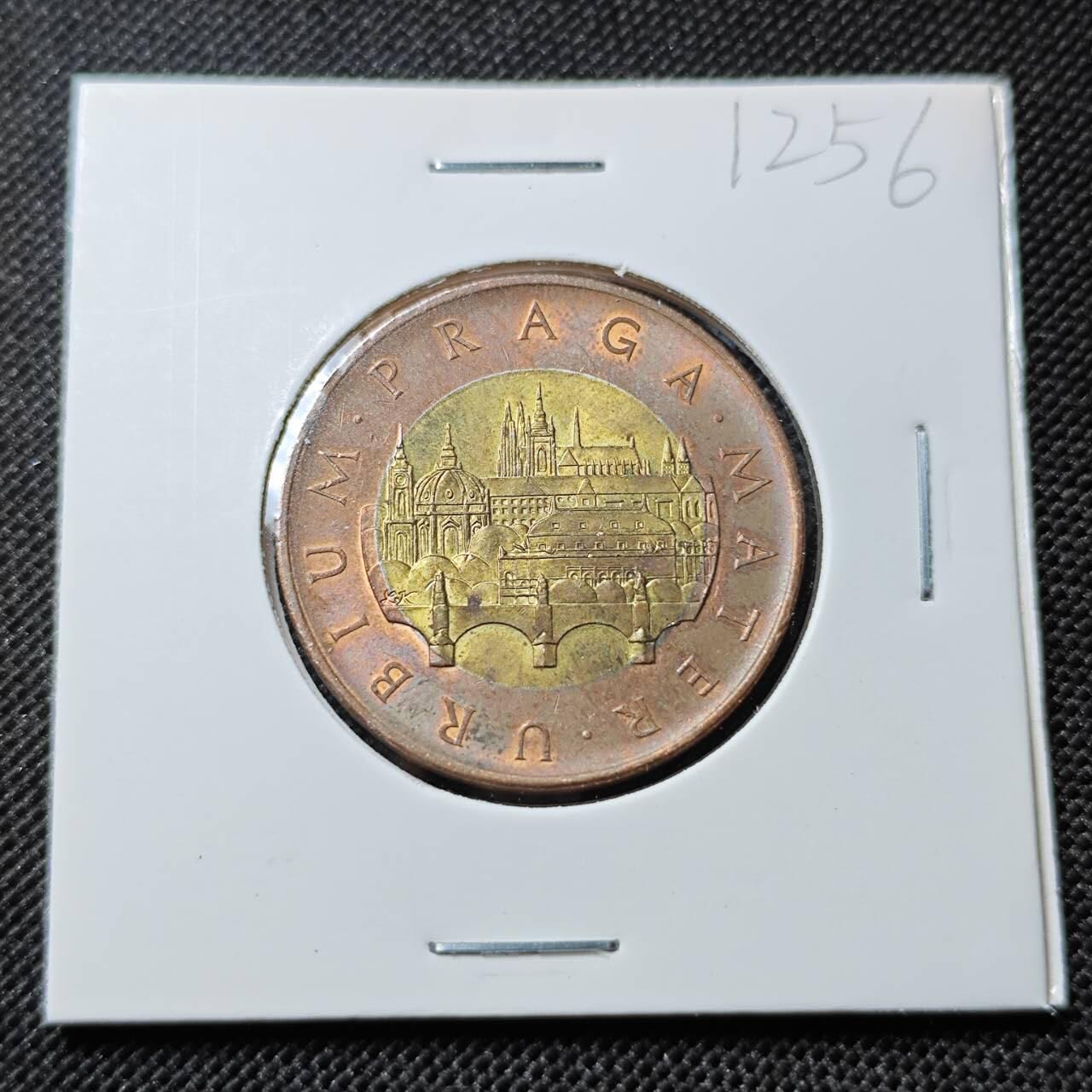 KK钱币收藏小铺  第412期 2月预留时间 周末发货  2010捷克50克朗 好品