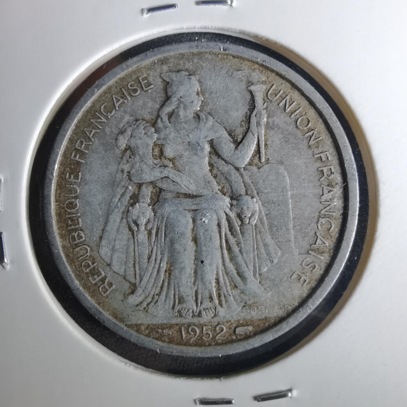 沼泽如烟--第1039场 大叔大洋洲1952年5法郎