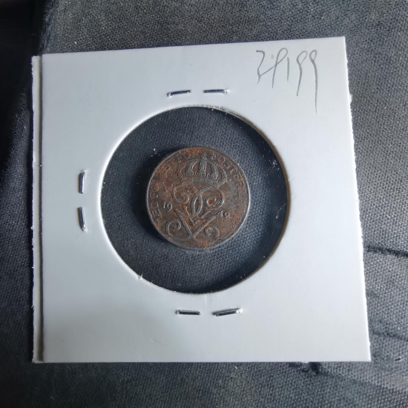 沼泽如烟--第1039场 瑞典1949年1欧尔